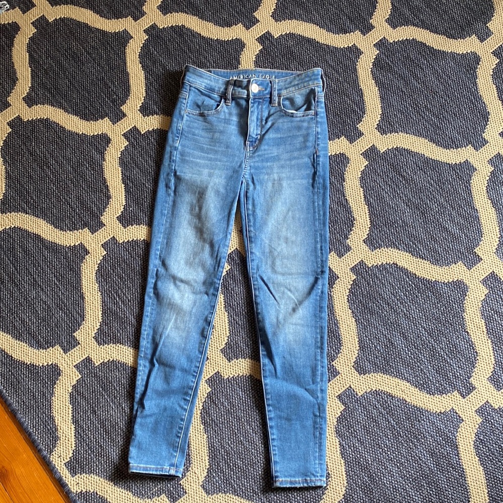 American Eagle next level stretch high rise jeggings